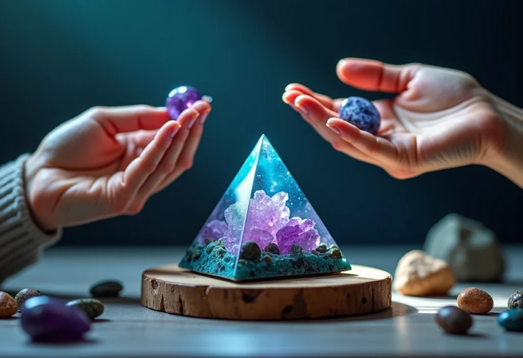 fabrication orgonite